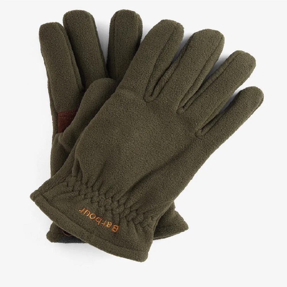 Barbour Coalford Fleece Gloves Olive