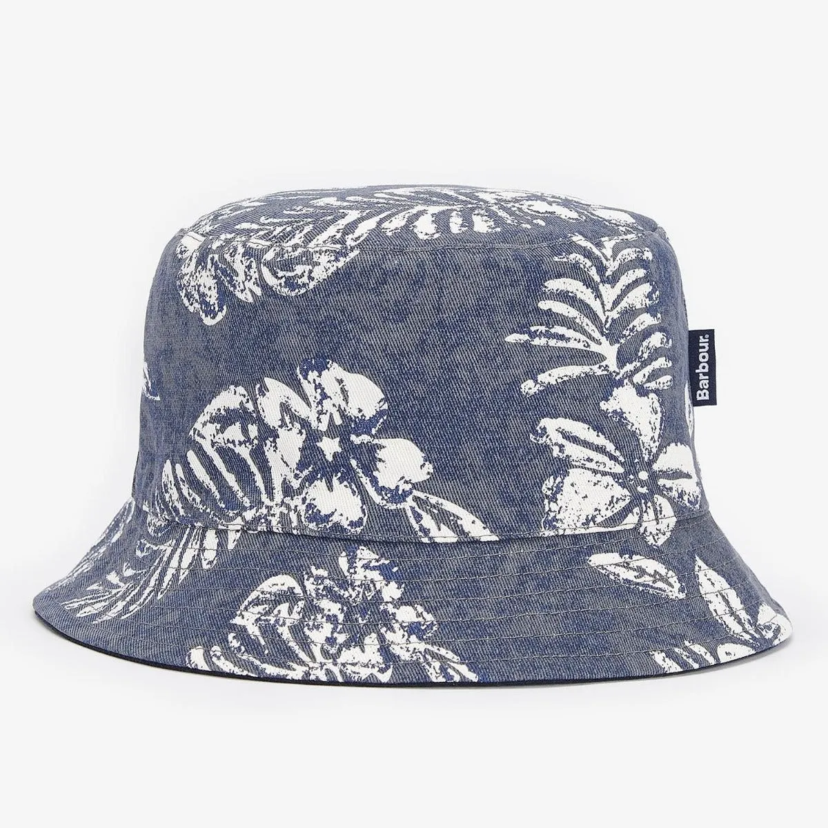 Barbour Men's Cornwall Bucket Reversible Hat in Navy