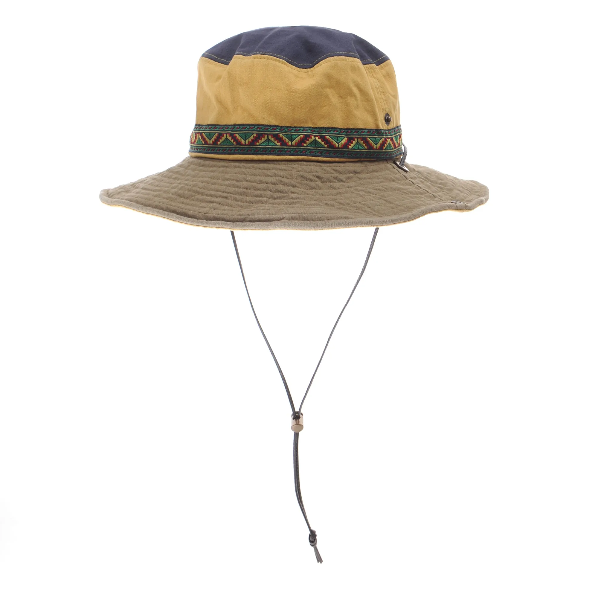 Boonie Bush Hats Wide Brim Aztec Pattern Side Snap AC8726