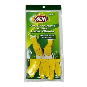 Comet Deluxe Latex Gloves -  Small| 1 Pair