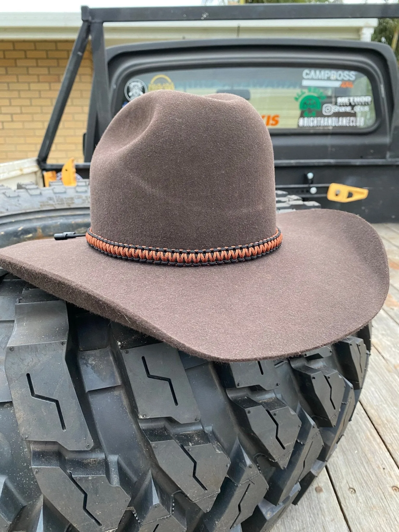 Cowboy | Cowgirl Paracord Hat Bands