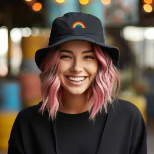 Dalix Rainbow Bucket Hat