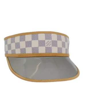 Damier Azur Canvas Sun Visor