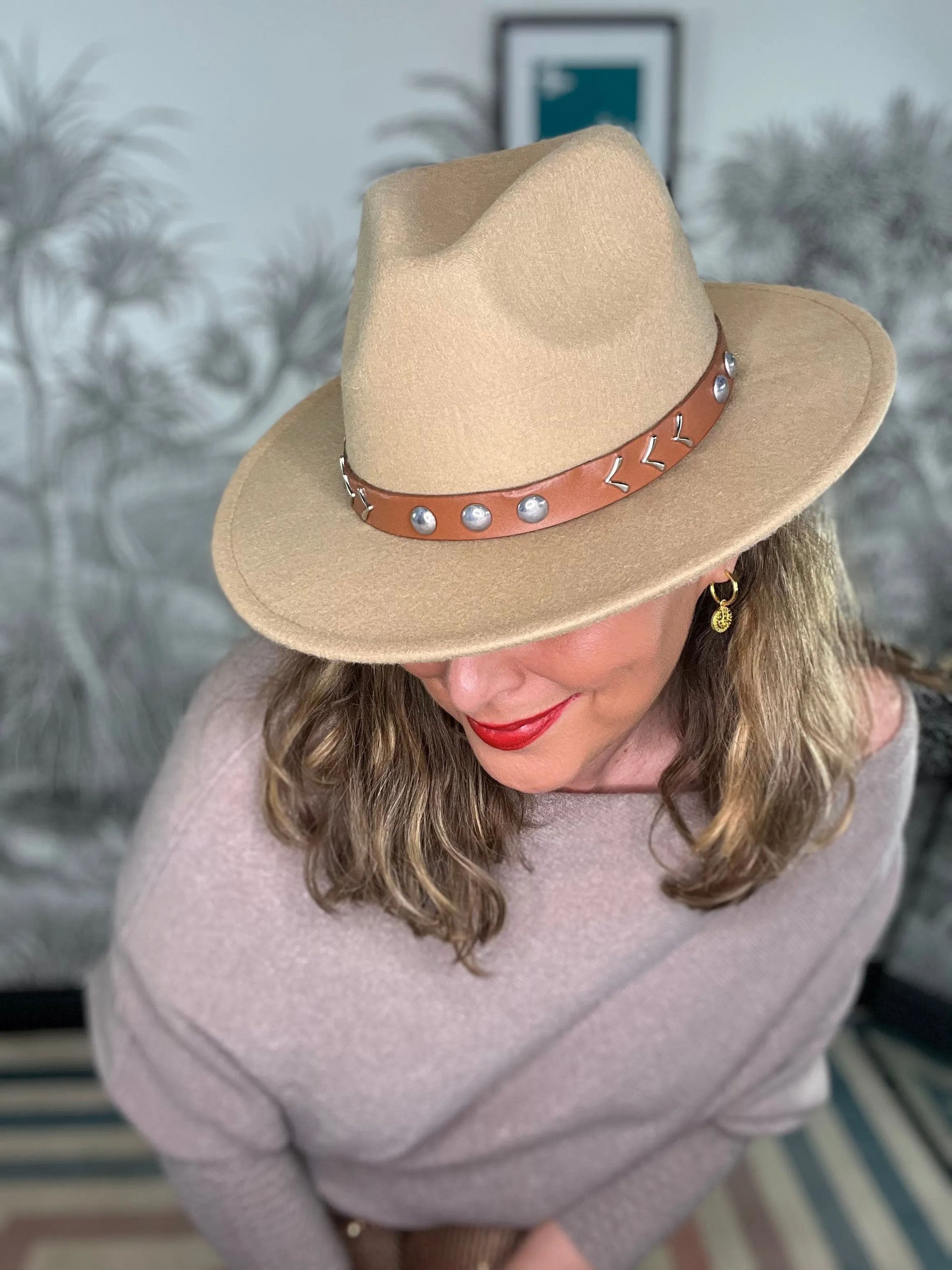 Davina Western Fedora Hat