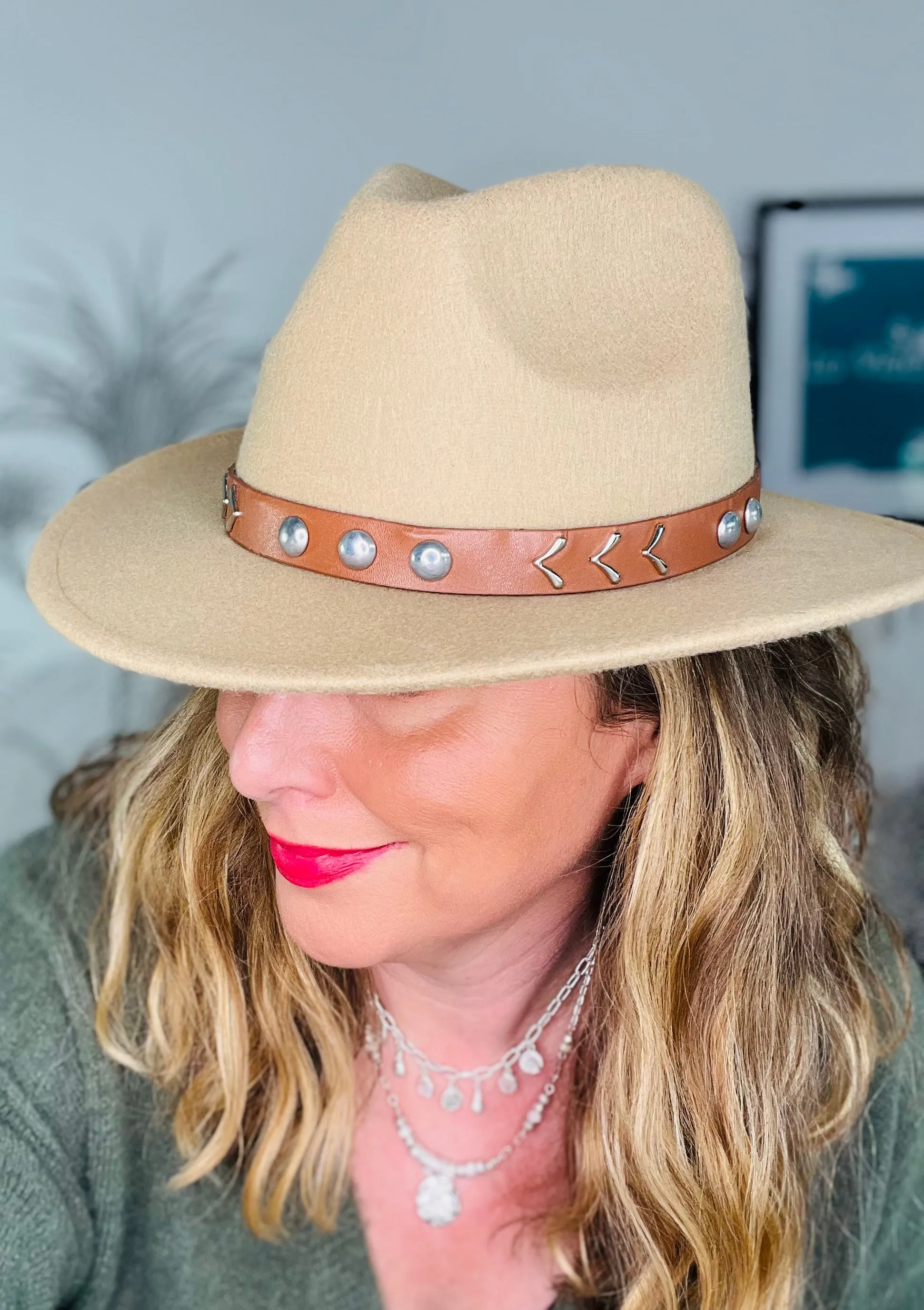 Davina Western Fedora Hat