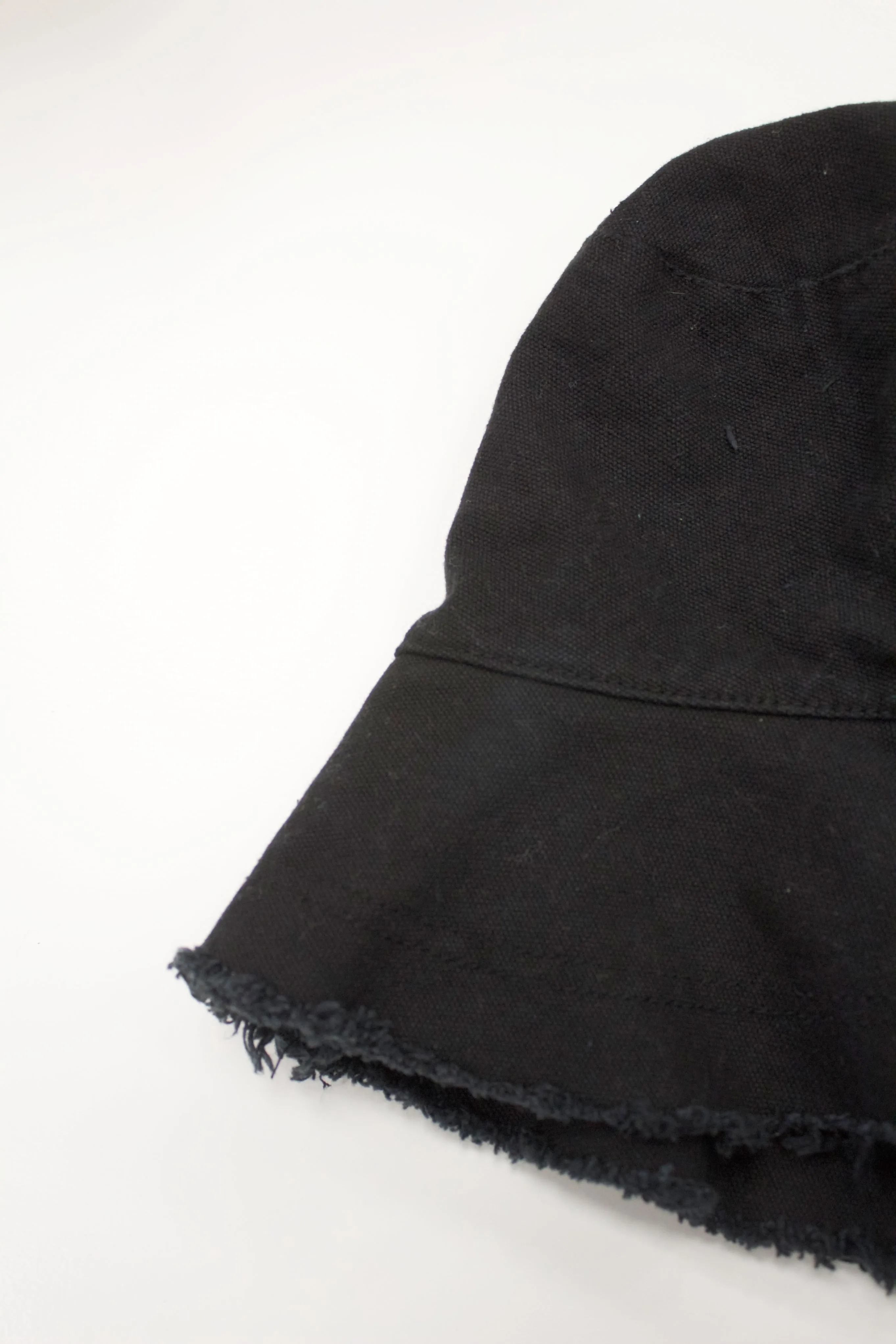 EVA Black up-cycled cotton hat