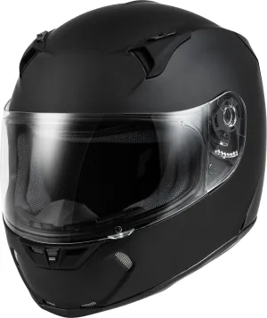 Fly Racing 73-8352 Revolt Solid Helmet Ece Matte Black