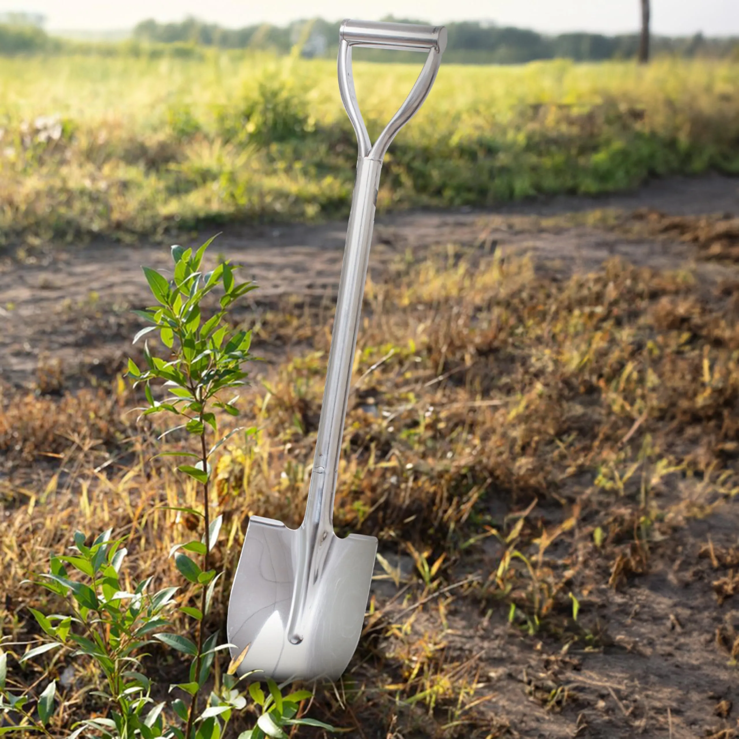 Garden Digging Shovel - 3228 X 689 X 197 In Stainless Steel Pitch Fork