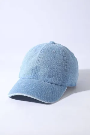 Kids Baseball Cap | Light Denim