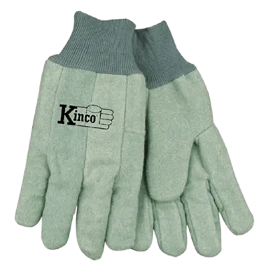 Kinco 818 18 oz. Heavyweight Chore, Polyester-Cotton Blend Knit Wrist, Wing Thumb Design Gloves (One Dozen)