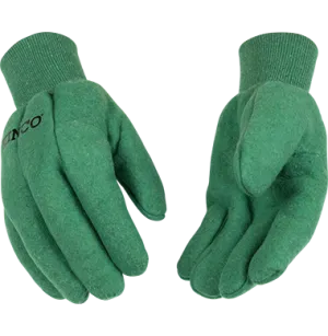 Kinco 818 18 oz. Heavyweight Chore, Polyester-Cotton Blend Knit Wrist, Wing Thumb Design Gloves (One Dozen)