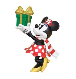 Mini Disney Minnie Mouse Minnie's Special Delivery Ornament, 1.31"