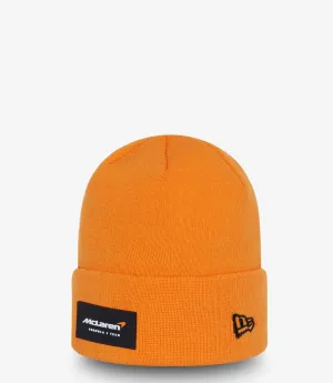 Papaya McLaren New Era Essential Cuff Beanie