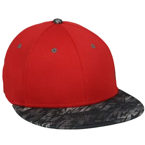 ProTech Mesh Fitted Hat with Storm Pattern