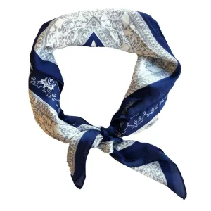 Square Paisley Print Scarf