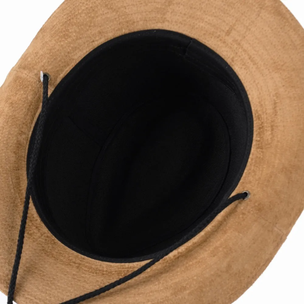 Suede Indiana Jones Hat Outback Hat Fedora DW8851