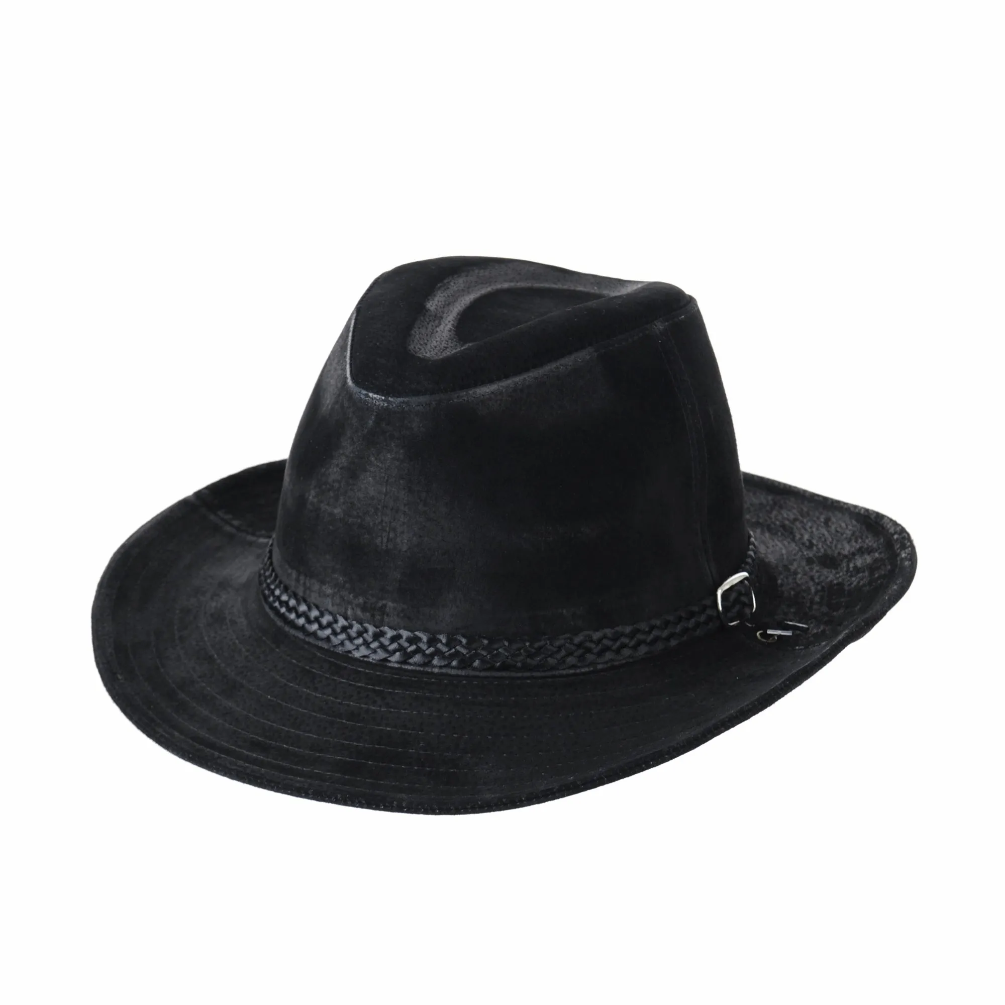 Suede Indiana Jones Hat Outback Hat Fedora DW8851