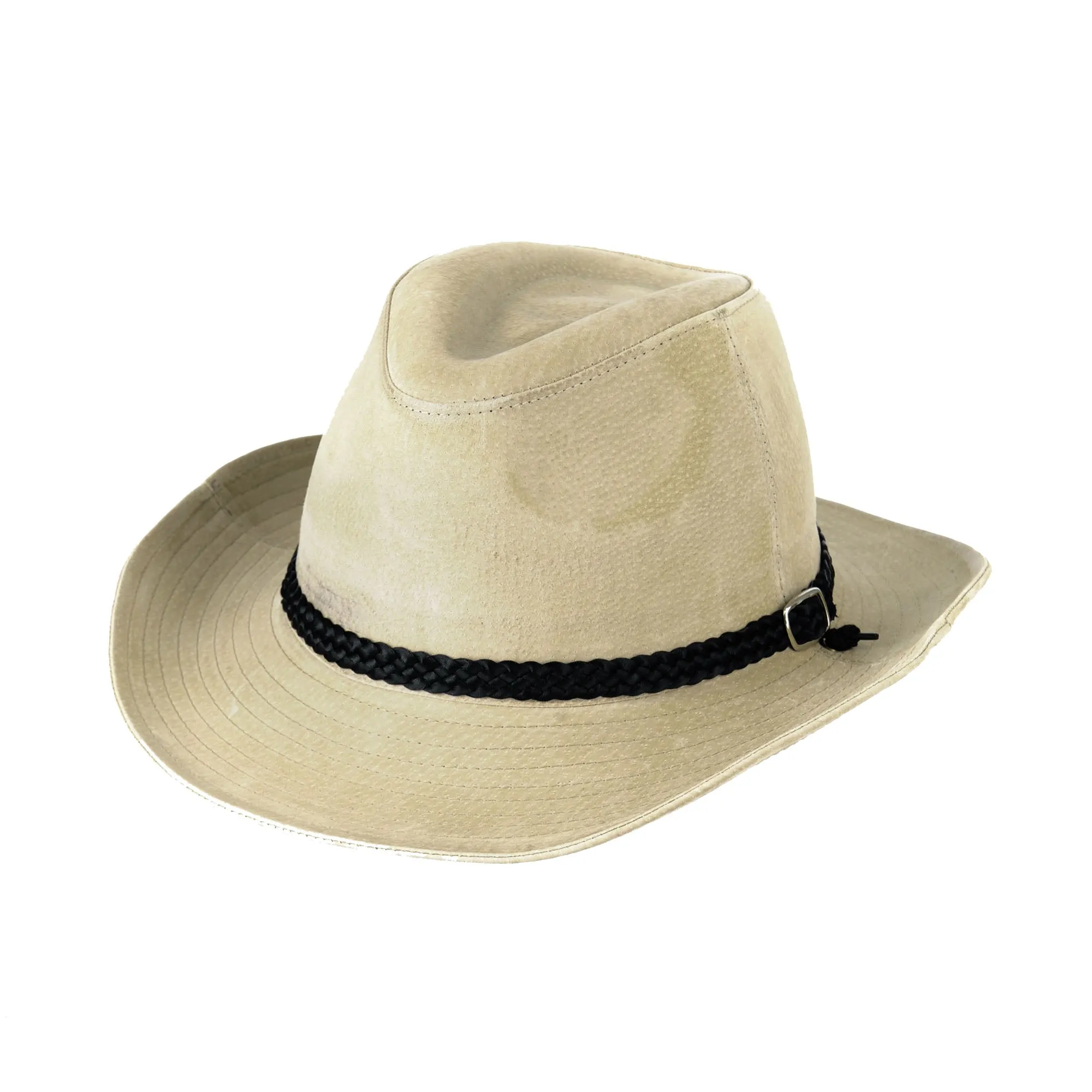 Suede Indiana Jones Hat Outback Hat Fedora DW8851