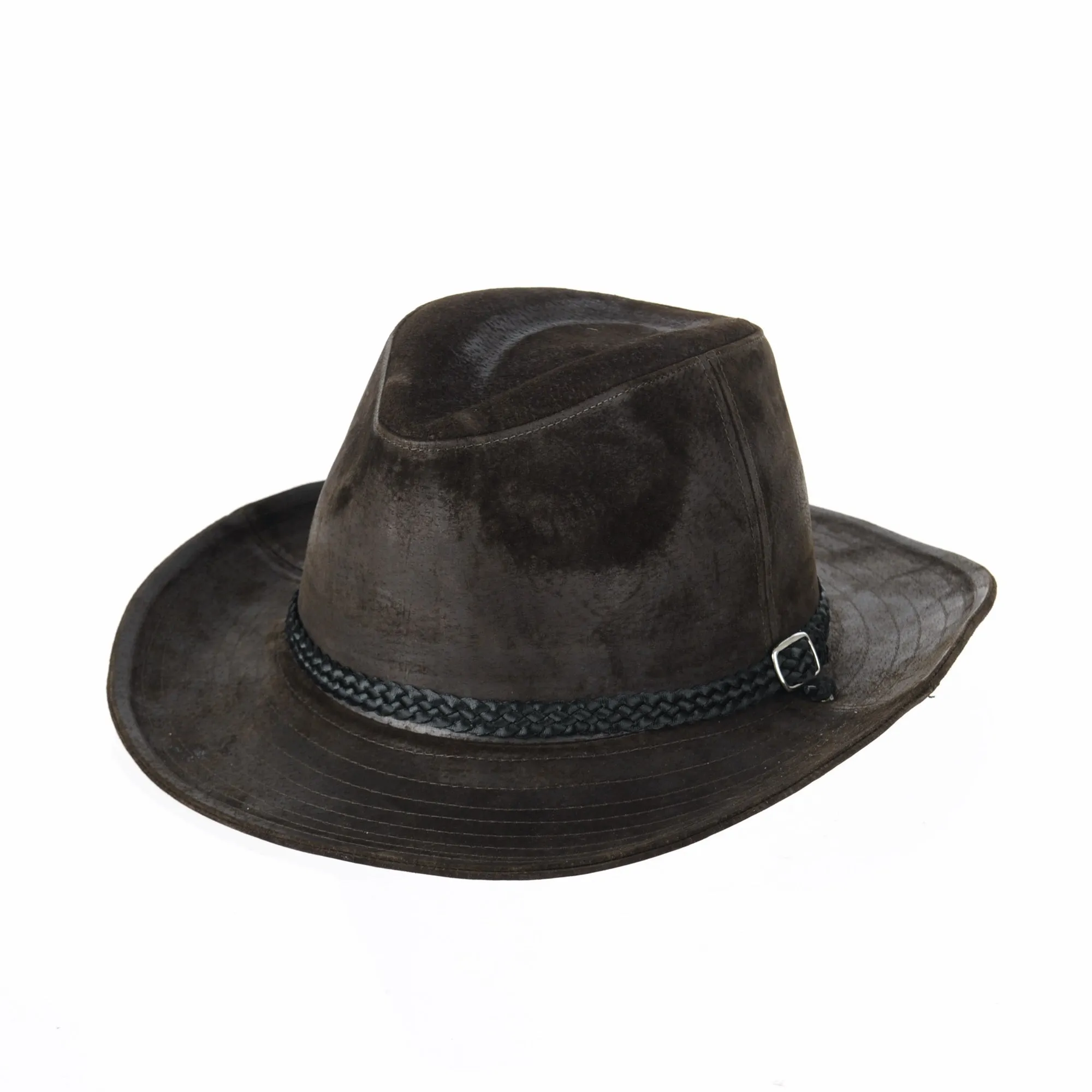 Suede Indiana Jones Hat Outback Hat Fedora DW8851