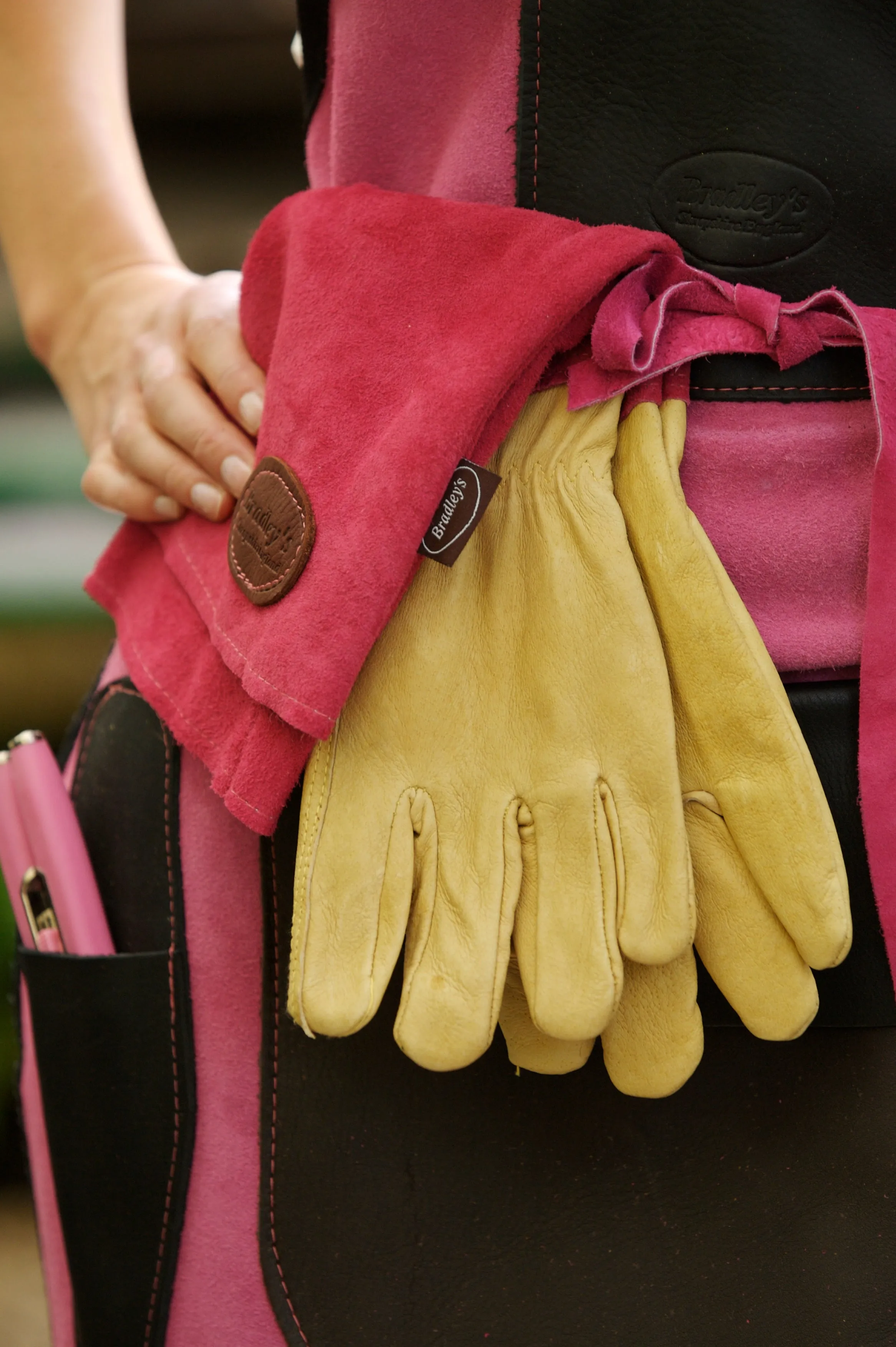 Suede Leather Gardening Gloves