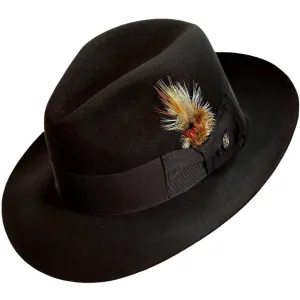 Temple Fur Felt Fedora by Stetson