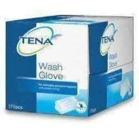 TENA WASH GLOVE gloves for washing the body x 175 pieces