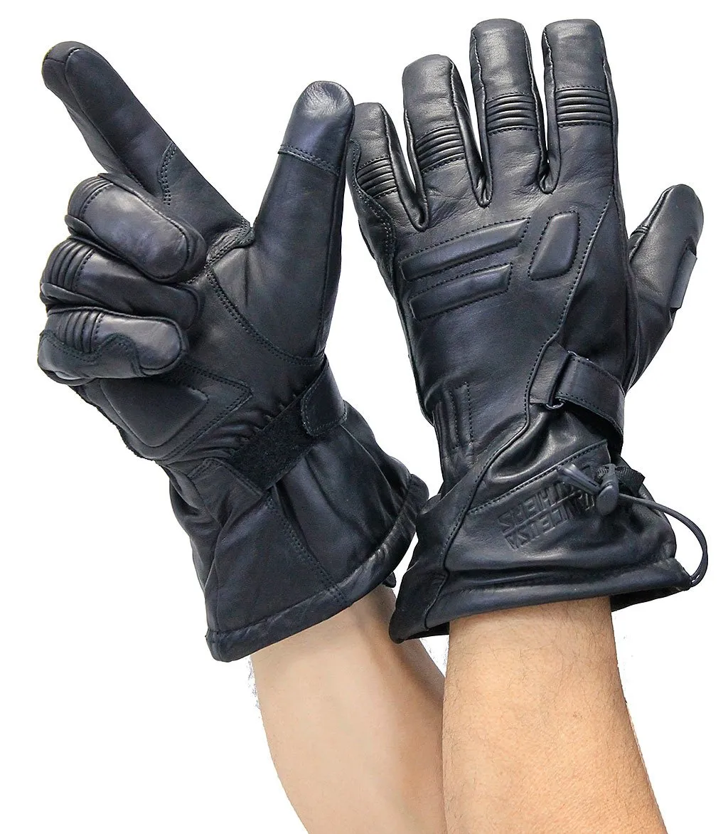 Ultimate Riding Gloves with Pads and Squeegee #G410KNK